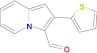 2-(thiophen-2-yl)indolizine-3-carbaldehyde