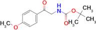 tert-butyl N-[2-(4-methoxyphenyl)-2-oxoethyl]carbamate