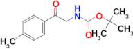 tert-butyl N-[2-(4-methylphenyl)-2-oxoethyl]carbamate