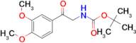 tert-butyl N-[2-(3,4-dimethoxyphenyl)-2-oxoethyl]carbamate