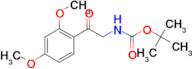 tert-butyl N-[2-(2,4-dimethoxyphenyl)-2-oxoethyl]carbamate