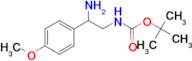 tert-butyl N-[2-amino-2-(4-methoxyphenyl)ethyl]carbamate