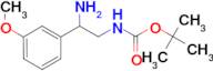 tert-butyl N-[2-amino-2-(3-methoxyphenyl)ethyl]carbamate