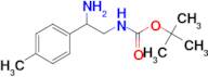 tert-butyl N-[2-amino-2-(4-methylphenyl)ethyl]carbamate