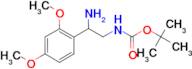 tert-butyl N-[2-amino-2-(2,4-dimethoxyphenyl)ethyl]carbamate