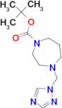 tert-butyl 4-[(1H-1,2,4-triazol-1-yl)methyl]-1,4-diazepane-1-carboxylate