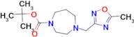 tert-butyl 4-[(5-methyl-1,2,4-oxadiazol-3-yl)methyl]-1,4-diazepane-1-carboxylate