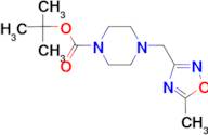 tert-butyl 4-[(5-methyl-1,2,4-oxadiazol-3-yl)methyl]piperazine-1-carboxylate