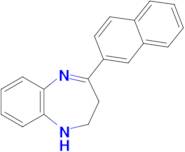 4-(naphthalen-2-yl)-2,3-dihydro-1H-1,5-benzodiazepine