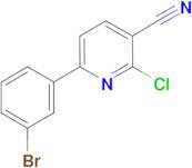 6-(3-bromophenyl)-2-chloropyridine-3-carbonitrile