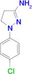 1-(4-chlorophenyl)-4,5-dihydro-1H-pyrazol-3-amine