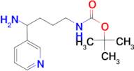 tert-butyl N-[4-amino-4-(pyridin-3-yl)butyl]carbamate