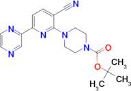 tert-butyl 4-[3-cyano-6-(pyrazin-2-yl)pyridin-2-yl]piperazine-1-carboxylate