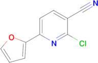 2-chloro-6-(furan-2-yl)pyridine-3-carbonitrile