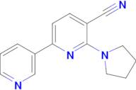 6-(pyrrolidin-1-yl)-[2,3'-bipyridine]-5-carbonitrile