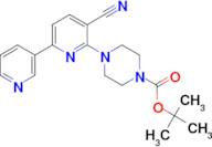 tert-butyl 4-{5-cyano-[2,3'-bipyridine]-6-yl}piperazine-1-carboxylate