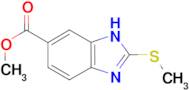 methyl 2-(methylsulfanyl)-1H-1,3-benzodiazole-5-carboxylate