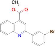 methyl 2-(3-bromophenyl)quinoline-4-carboxylate