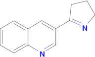 3-(3,4-dihydro-2H-pyrrol-5-yl)quinoline