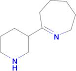7-(piperidin-3-yl)-3,4,5,6-tetrahydro-2H-azepine