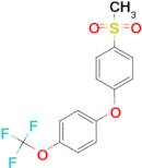 1-methanesulfonyl-4-[4-(trifluoromethoxy)phenoxy]benzene