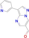 3-(pyridin-3-yl)pyrazolo[1,5-a]pyrimidine-6-carbaldehyde