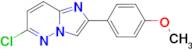 6-chloro-2-(4-methoxyphenyl)imidazo[1,2-b]pyridazine