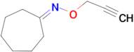 N-(prop-2-yn-1-yloxy)cycloheptanimine