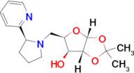 (3aR,5R,6S,6aR)-2,2-dimethyl-5-{[(2S)-2-(pyridin-2-yl)pyrrolidin-1-yl]methyl}-tetrahydro-2H-furo...