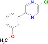2-chloro-5-(3-methoxyphenyl)pyrazine