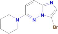 1-{3-bromoimidazo[1,2-b]pyridazin-6-yl}piperidine