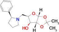 (3aR,5R,6S,6aR)-2,2-dimethyl-5-{[(2S)-2-phenylpyrrolidin-1-yl]methyl}-tetrahydro-2H-furo[2,3-d][1,…