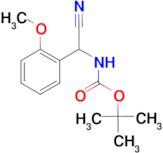 tert-butyl N-[cyano(2-methoxyphenyl)methyl]carbamate