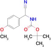 tert-butyl N-[cyano(4-methoxyphenyl)methyl]carbamate