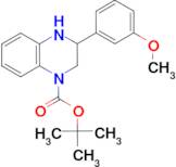 tert-butyl 3-(3-methoxyphenyl)-1,2,3,4-tetrahydroquinoxaline-1-carboxylate