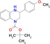 tert-butyl 3-(4-methoxyphenyl)-1,2,3,4-tetrahydroquinoxaline-1-carboxylate