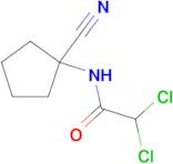 2,2-dichloro-N-(1-cyanocyclopentyl)acetamide