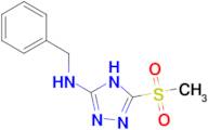 N-benzyl-3-methanesulfonyl-1H-1,2,4-triazol-5-amine