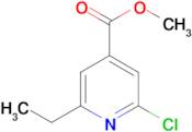 methyl 2-chloro-6-ethylpyridine-4-carboxylate