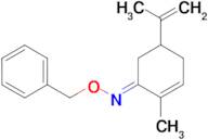 (1E)-N-(benzyloxy)-2-methyl-5-(prop-1-en-2-yl)cyclohex-2-en-1-imine