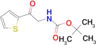 tert-butyl N-[2-oxo-2-(thiophen-2-yl)ethyl]carbamate