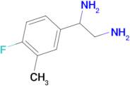 1-(4-fluoro-3-methylphenyl)ethane-1,2-diamine