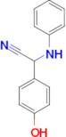 2-(4-hydroxyphenyl)-2-(phenylamino)acetonitrile