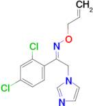 (Z)-[1-(2,4-dichlorophenyl)-2-(1H-imidazol-1-yl)ethylidene](prop-2-en-1-yloxy)amine