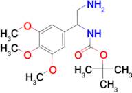 tert-butyl N-[2-amino-1-(3,4,5-trimethoxyphenyl)ethyl]carbamate