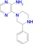 3-(3-phenylpiperazin-1-yl)pyrazin-2-amine