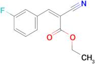 ethyl (2Z)-2-cyano-3-(3-fluorophenyl)prop-2-enoate