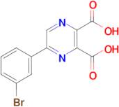 5-(3-bromophenyl)pyrazine-2,3-dicarboxylic acid