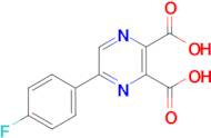 5-(4-fluorophenyl)pyrazine-2,3-dicarboxylic acid