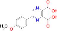 5-(4-methoxyphenyl)pyrazine-2,3-dicarboxylic acid